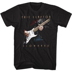 Eric Clapton Slow Hands Vintage Rock Music Guitar Graphic Shirt 101